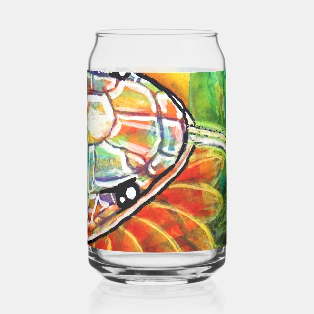 Vaso Con Forma De Lata Serpiente Arcoíris (Izquierda)