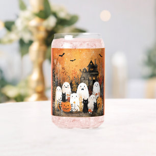 Vaso Con Forma De Lata Set de bebidas de Halloween