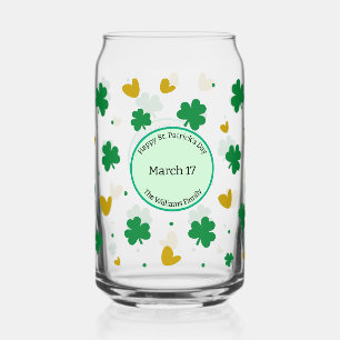 Vaso Con Forma De Lata Set de bebidas para el Día de San Patricio