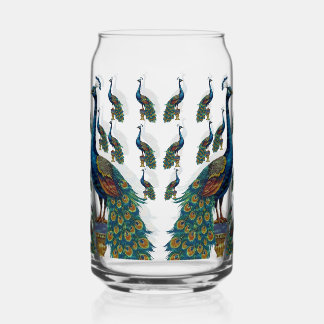 Vaso Con Forma De Lata Set de bebidas para pavo real