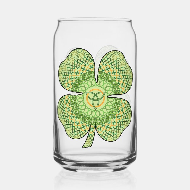 Vaso Con Forma De Lata Shamrock celta (Anverso)