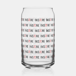 Vaso Con Forma De Lata Símbolo InsPire Pi con problemas Feliz día de Pi