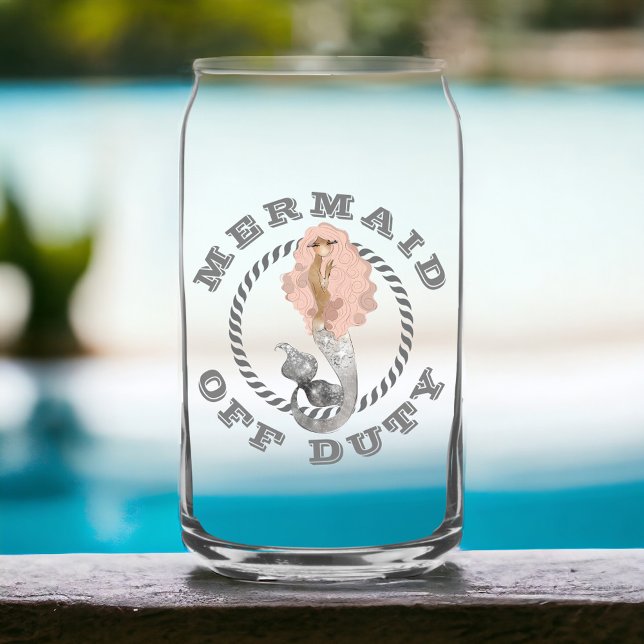Vaso Con Forma De Lata Sirenita fuera de servicio Girly Nautical (Subido por el creador)