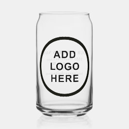 Vaso Con Forma De Lata Sitio web de dirección de nombre de logotipo profe