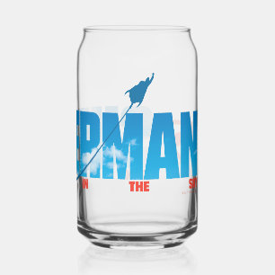 Vaso Con Forma De Lata Skybound Superman Silhouette