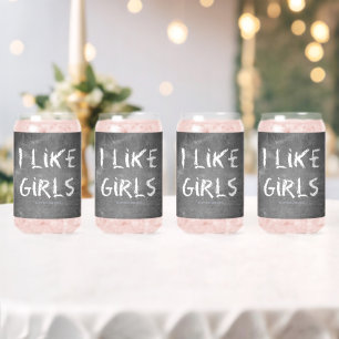 Vaso Con Forma De Lata SlipperyJoe's Me gustan las chicas pizarra sucia o