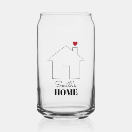 Vaso Con Forma De Lata Smith's Home with Heart