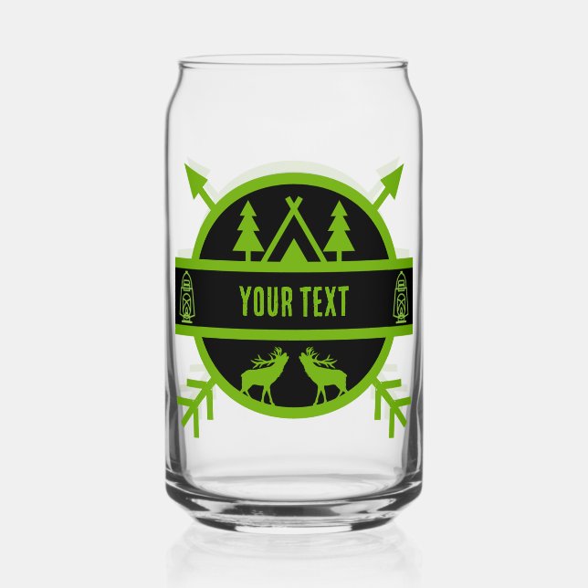 Vaso Con Forma De Lata Sobrevivientes de la Naturaleza de Bushcraft (Anverso)