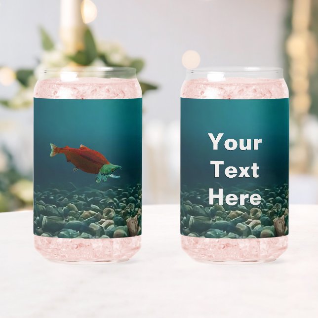 Vaso Con Forma De Lata Sockeye Salmon (Insitu (Boda))