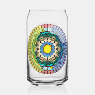 Vaso Con Forma De Lata Sol de Verano
