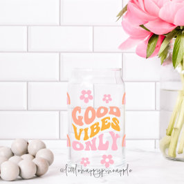 Vaso Con Forma De Lata Sólo buenas vibraciones