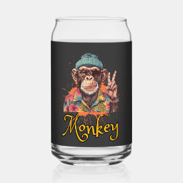 Vaso Con Forma De Lata Sólo un mono Guay