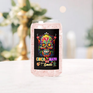 Vaso Con Forma De Lata Sonrisa de Cinco De Mayo