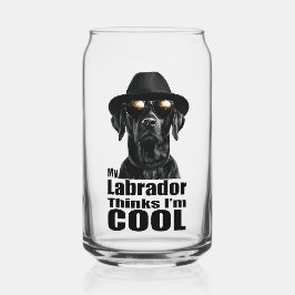 Vaso Con Forma De Lata Soy Guay Black Lab