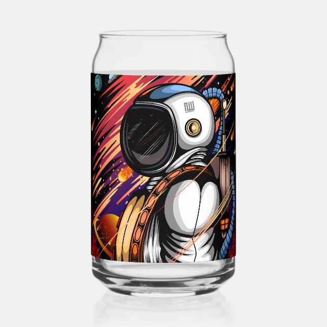 Vaso Con Forma De Lata Spaceman (Anverso)