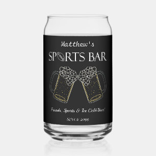 Vaso Con Forma De Lata Sports Bar Drinkware Can Bebe Drinkware