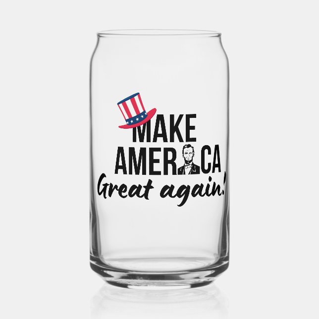 Vaso Con Forma De Lata Stand with Trump: Gear Up for 2024! (Anverso)