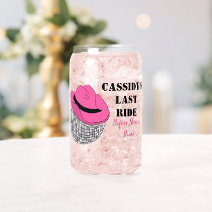 Vaso Con Forma De Lata Su última gira disco, fiesta de Bachelorette
