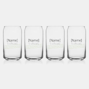 Vaso Con Forma De Lata Sucede la mala hierba Diseño divertido y lindo de 