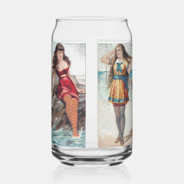 Vaso Con Forma De Lata Surf Beauties