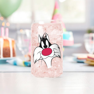 Vaso Con Forma De Lata SYLVESTER™ Rojo Nose Face
