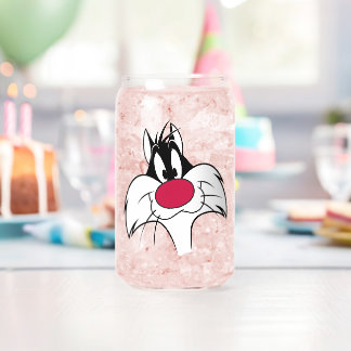 Vaso Con Forma De Lata SYLVESTER™ Rojo Nose Face