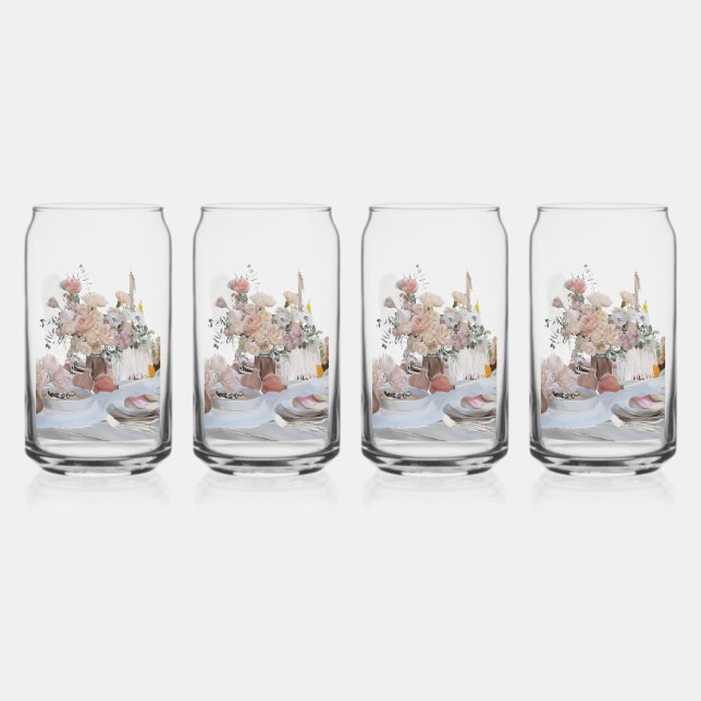 Vaso Con Forma De Lata Tablescape bohemio de verano - ligero (Anverso)