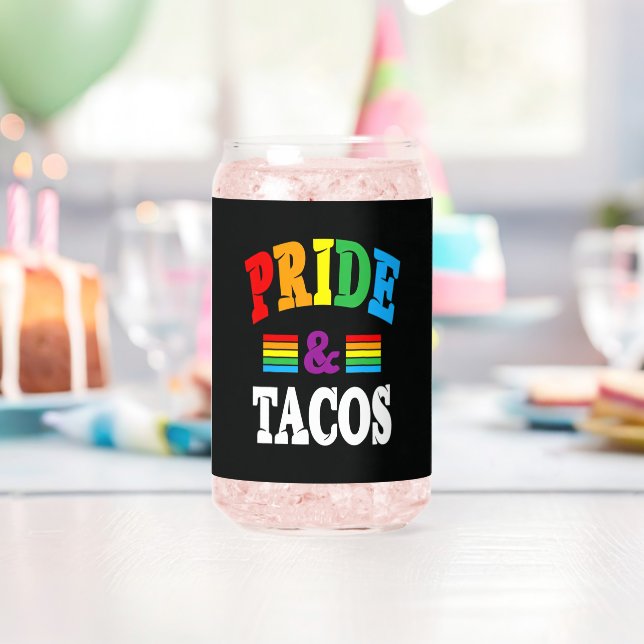 Vaso Con Forma De Lata Tacos Orgullo Lgbt (Insitu (Cumpleaños))