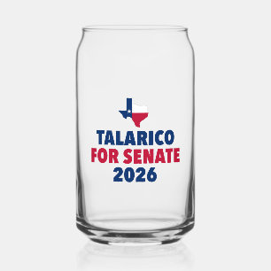 Vaso Con Forma De Lata Talarico para Senado Elección Texas 2026