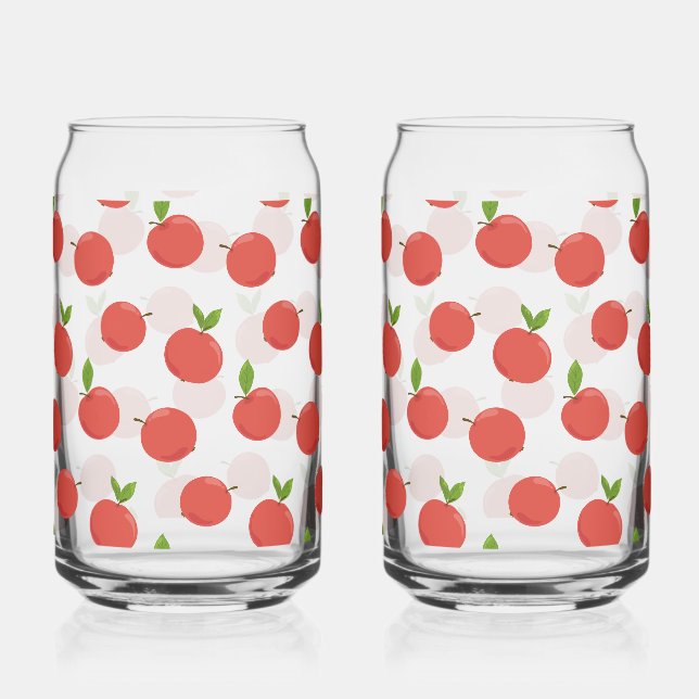 Vaso Con Forma De Lata Taza de manzana (Anverso)