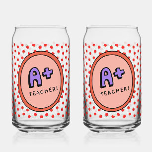 Vaso Con Forma De Lata Taza de manzana divertida para maestros