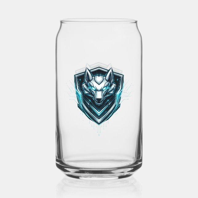 Vaso Con Forma De Lata Tech-Den Puede Vidrio (Anverso)