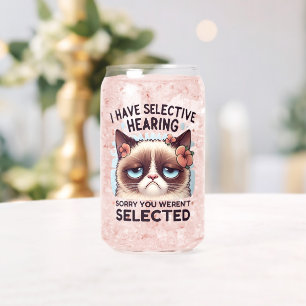 Vaso Con Forma De Lata Tengo Audición Selectiva Regalo Divertido para Ama