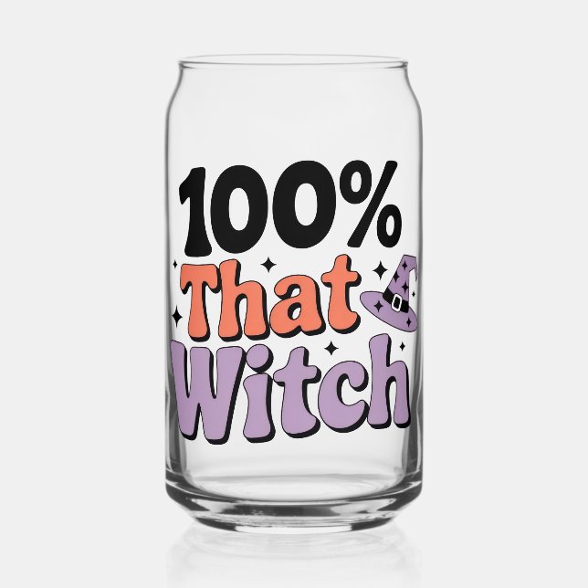 Vaso Con Forma De Lata That Witch Can Tumbler (Anverso)