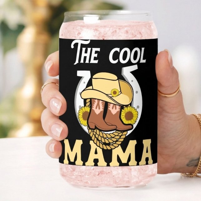 Vaso Con Forma De Lata The Cool Mama | Western Mother’s Day Unique (Subido por el creador)
