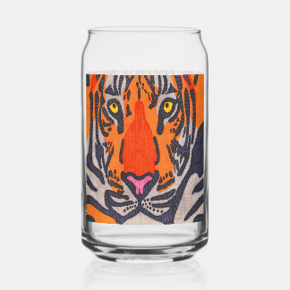 Vaso Con Forma De Lata Tiger (single) - Glass Can