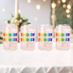 Vaso Con Forma De Lata Tipografía queer pop de SlipperyJoe's comercio ásp