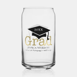 Vaso Con Forma De Lata Título de graduación personalizado