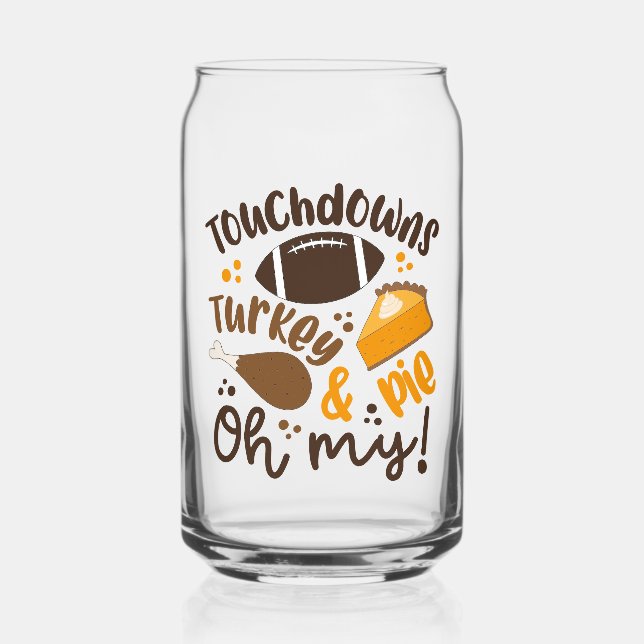 Vaso Con Forma De Lata Tocante Turquía y Pie | Oh, mi (Anverso)