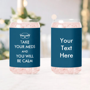 Vaso Con Forma De Lata Toma Tus Métodos Y Estarás Tranquilos