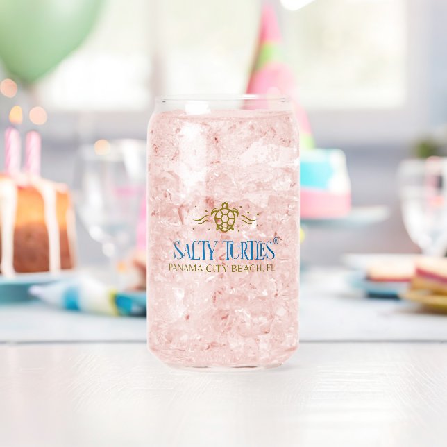 Vaso Con Forma De Lata Tortugas saladas® Vidrio de bebida (Insitu (Cumpleaños))