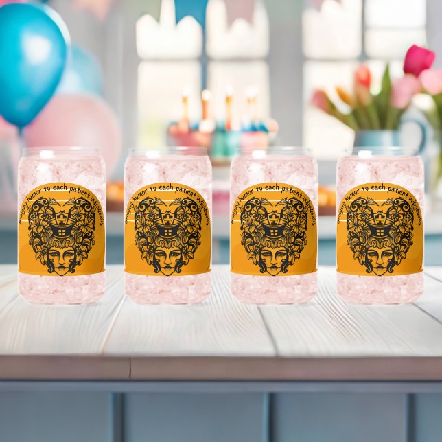 Vaso Con Forma De Lata Traer humor a cada paciente individualmente (Insitu (Baby Shower))