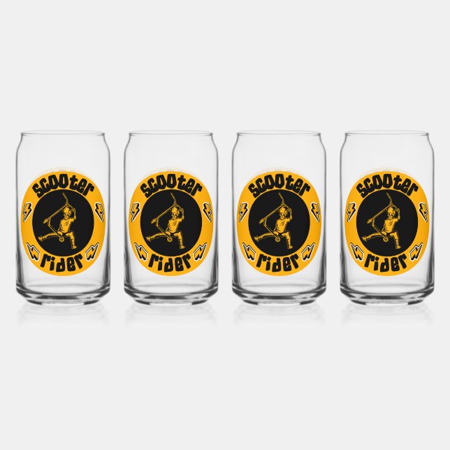 Vaso Con Forma De Lata Trick Scooter Rider (Anverso)