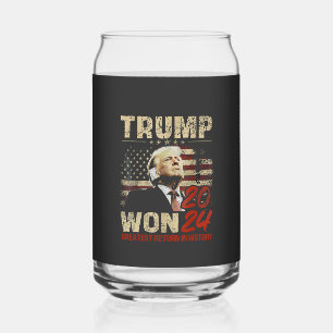 Vaso Con Forma De Lata Trump ganó el mayor retorno en la historia en 2024