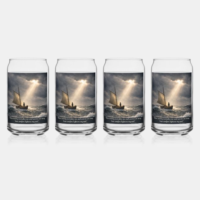 Vaso Con Forma De Lata Tú Consuelas Mi Alma (Reverso)
