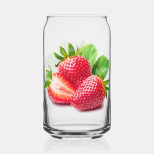 Vaso Con Forma De Lata Tumblor de vidrio STRAWBERRYmint m3galleryStudio