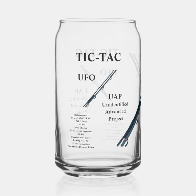 VASO CON FORMA DE LATA UFO (Anverso)