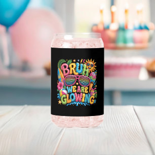 Vaso Con Forma De Lata Último Día De Escuela Vacaciones Tropicales