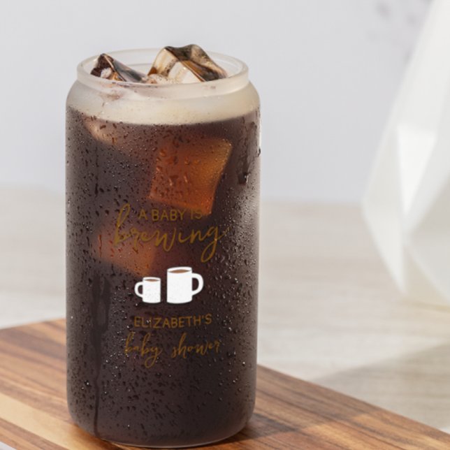 Vaso Con Forma De Lata Un bebé está preparando Baby Shower (Subido por el creador)