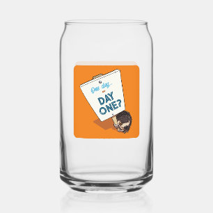 Vaso Con Forma De Lata ¿Un Día O Un Día? Personalizado de edgehog motivac